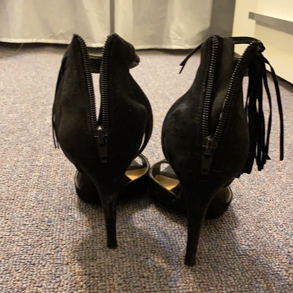 Fringe black heel - Picture 3 of 5